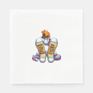 Serviette En Papier Licorne portant des chaussettes Hommes Femmes Enfa
