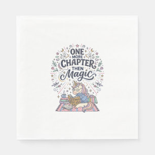 Serviette En Papier Licorne Un Chapitre De Plus Puis Magie Impression