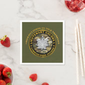 Serviette En Papier Lieutenant-colonel LTC Promotion (En situation)