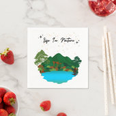 Serviette en papier Life In Nature (En situation)