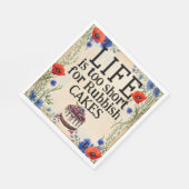 Serviette en papier LIFE Is Too Short (Coin)