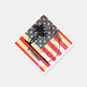 Serviette En Papier Life Liberty & Pickleball USA (Coin)