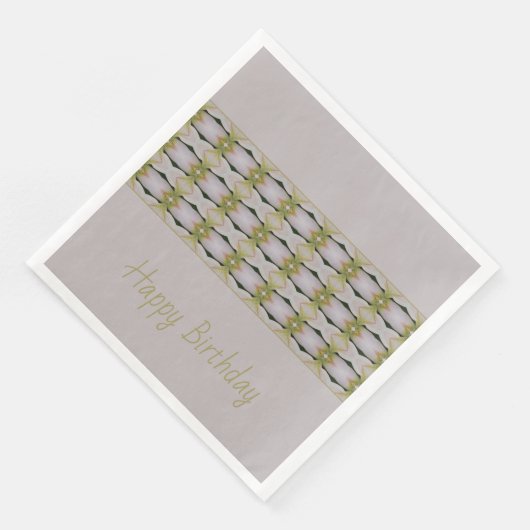 Serviette En Papier Light Mauve Pastel (Coin)