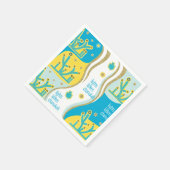 Serviette En Papier Lights Latkes Chanukah (Coin)