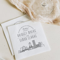 Ligne Skyline Portland Deco | Mariage, événement N