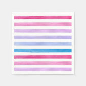 Serviette En Papier Lignes colorées (Devant)