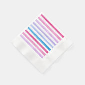 Serviette En Papier Lignes colorées (Coin)