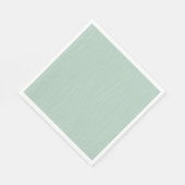 Serviette En Papier Lignes en vert (Coin)