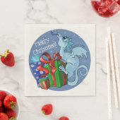 Serviette En Papier lil' Dragon Snowflake (En situation)