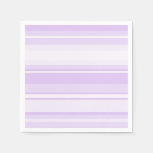 Serviette En Papier Lilac rayures (Devant)