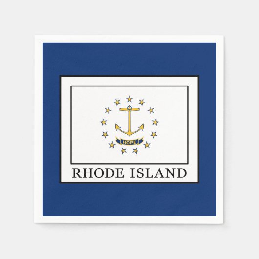 Serviette En Papier L'île Rhode (Devant)