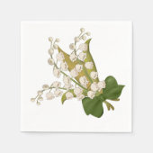 Serviette En Papier Lily de la vallée (Devant)