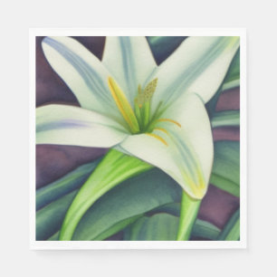 Serviette En Papier Lily de Pâques