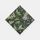 Serviette En Papier Lily du motif de la vallée (Coin)