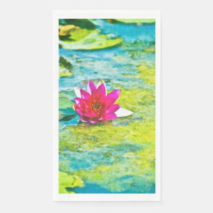 Serviette En Papier Lily Lilypad