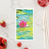 Serviette En Papier Lily Lilypad (En situation)