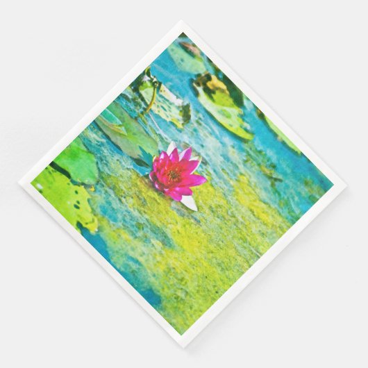 Serviette En Papier Lily Lilypad (Coin)