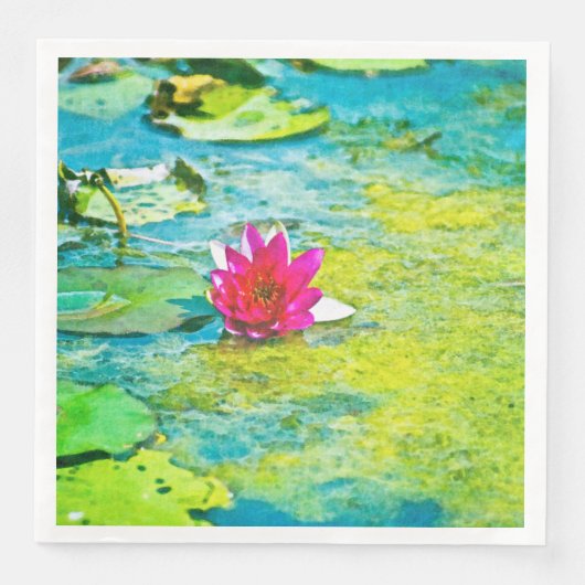 Serviette En Papier Lily Lilypad (Devant)