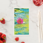 Serviette En Papier Lily Lilypad (En situation)