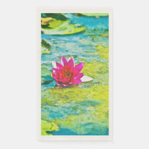 Serviette En Papier Lily Lilypad