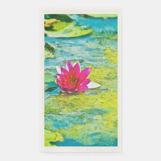 Serviette En Papier Lily Lilypad (Devant)