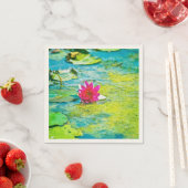 Serviette En Papier Lily Lilypad (En situation)