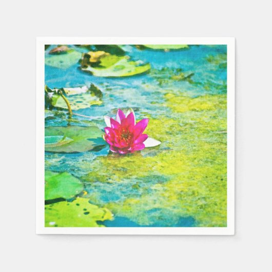 Serviette En Papier Lily Lilypad (Devant)