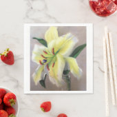 Serviette En Papier Lily Napkin (En situation)