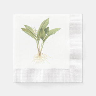 Serviette En Papier Lily-of-the-valley(Convallaria majalis) par Redout