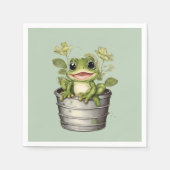 Serviette En Papier Lily Pads de la vie (Devant)