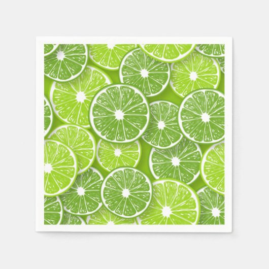 Serviette En Papier Lime pop (Devant)