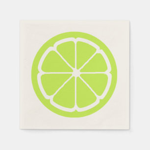 Serviette En Papier LIME SLICE by SHARON SHARPE