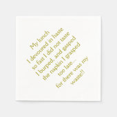 Serviette En Papier Limerick (Devant)