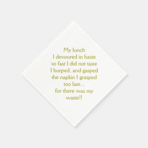 Serviette En Papier Limerick