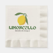Serviette En Papier Limoncello (Devant)