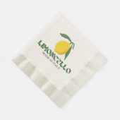 Serviette En Papier Limoncello (Coin)