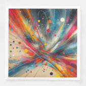 Serviette En Papier lineas (Devant)