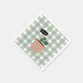 Serviette En Papier Lingettes Bébé Basil (Coin)