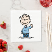 Serviette En Papier Linus Waving (En situation)