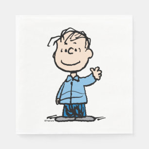 Serviette En Papier Linus Waving