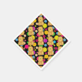 Serviette En Papier Lion (Coin)