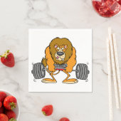 Serviette En Papier Lion Poids de levage Papier serviettes (En situation)