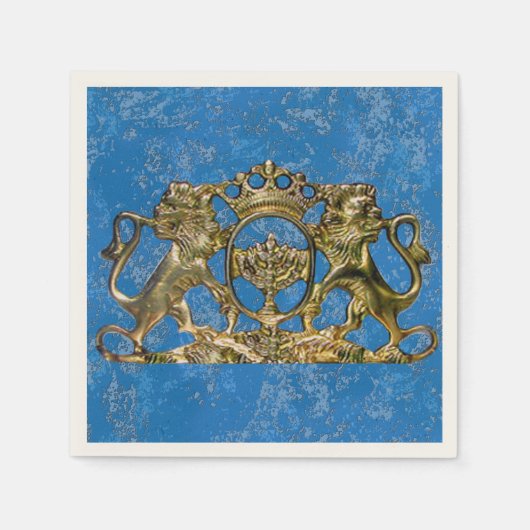 Serviette En Papier Lions de Juda (Devant)