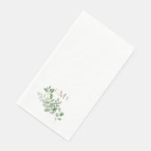 Serviette En Papier Liquide simple or Monogramme (Coin)