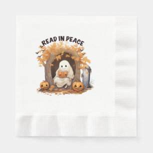 Serviette En Papier Lire en paix Boo Fantôme