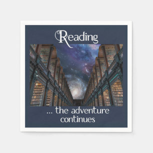 Serviette En Papier Lire ... l'aventure continue napkin