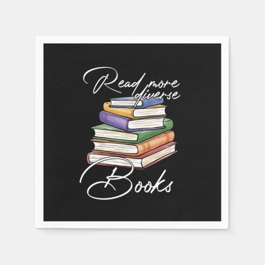 Serviette En Papier Lire plus Livres divers I Love Livres (Devant)