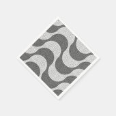 Serviette En Papier Lisbonne Rossio calçada pavé portugais (Coin)