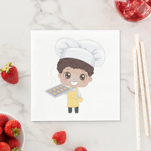 Serviette En Papier Little Baker