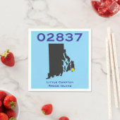 Serviette En Papier Little Compton, RI Code postal - 02837 - Sakonnet, (En situation)